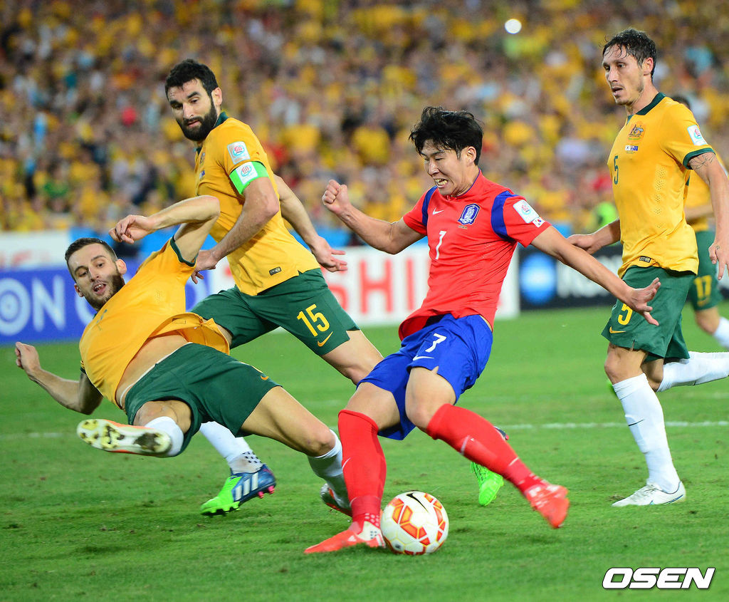 2015년 1월 31일 아시안컵 호주와의 결승전, 극적인 동점골. A매치 10번째 골