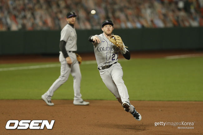 [사진] 콜로라도 로키스 트레버 스토리. ⓒGettyimages(무단전재 및 재배포 금지)