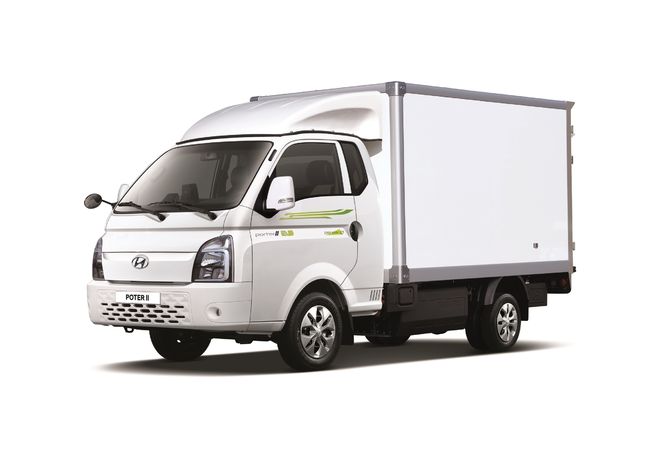 포터 II 일렉트릭 내장탑차(일반). 