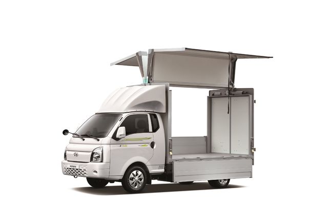 포터 II 일렉트릭 윙바디. 