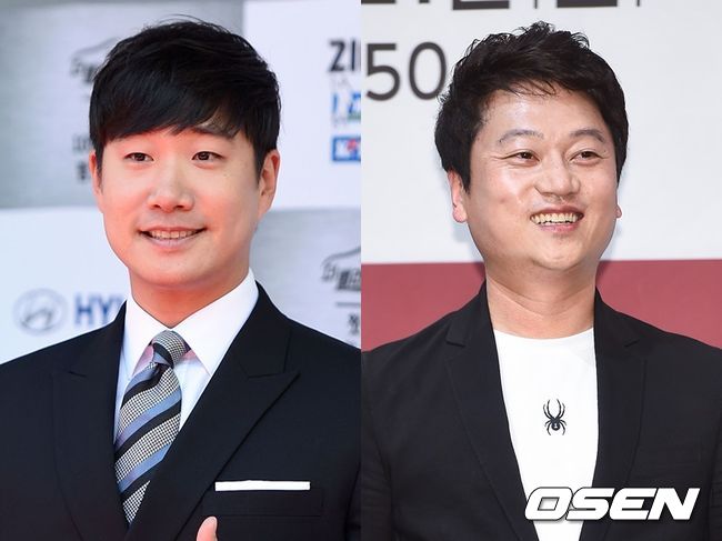 배성재(왼쪽), 박문성. OSEN DB