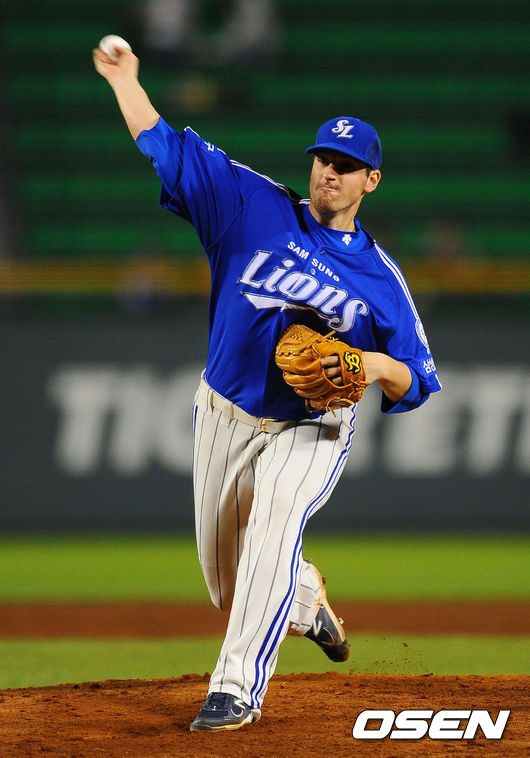 삼성 시절 덕 매티스 /soul1014@osen.co.kr