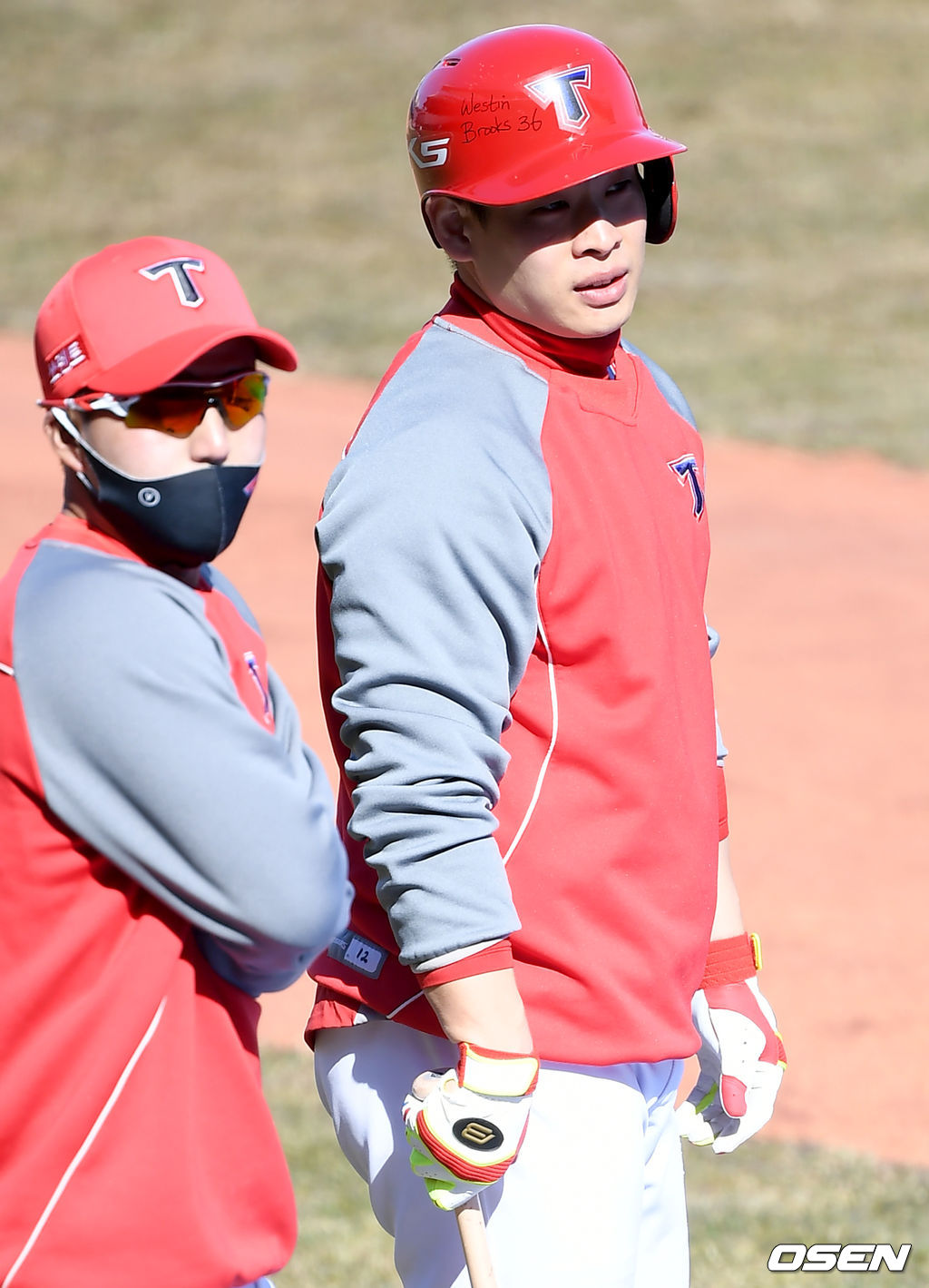 KIA 백용환이 타격훈련을 하고 있다./ksl0919@osen.co.kr