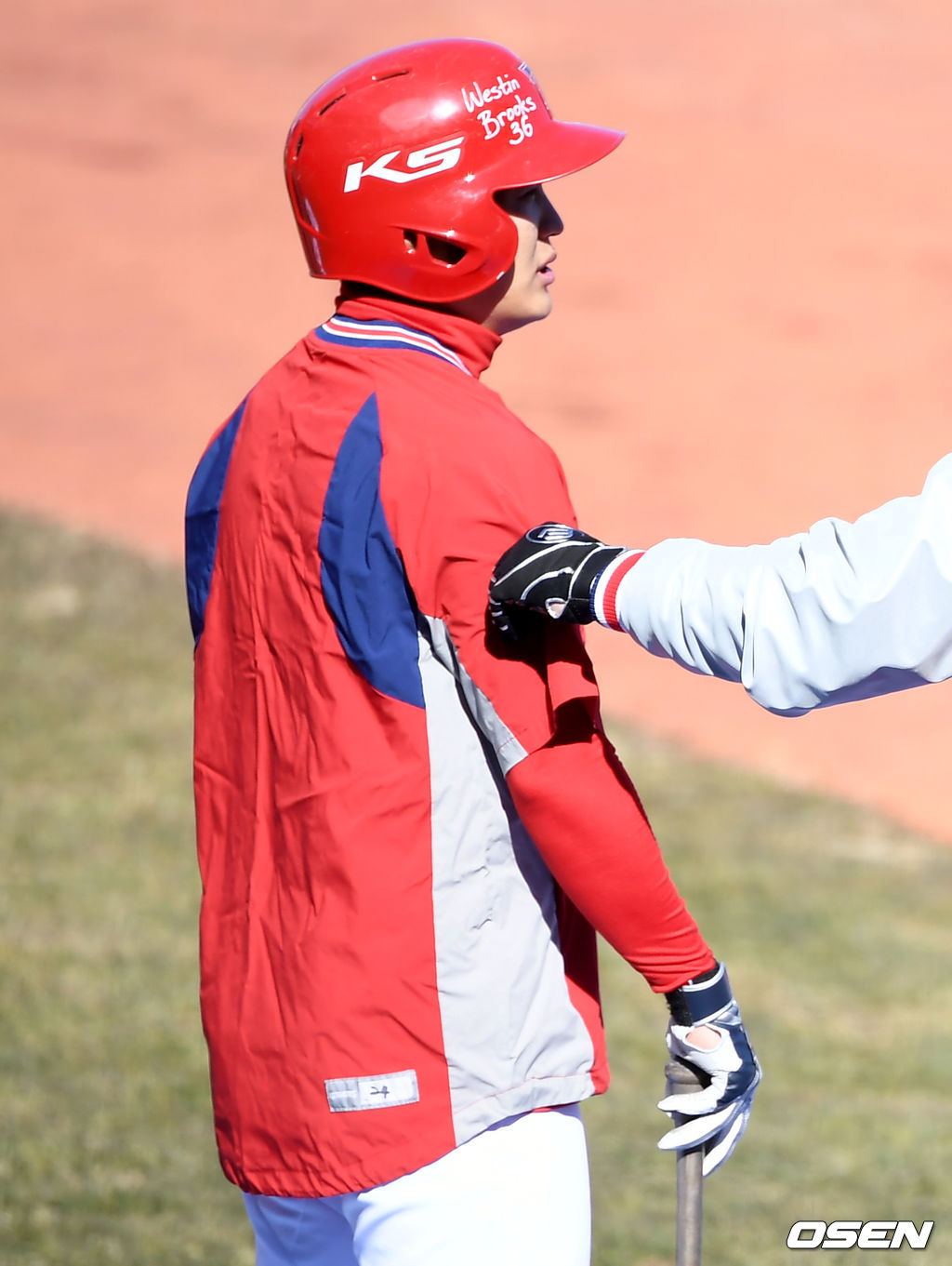 KIA 김민식이 타격훈련을 하고 있다./ksl0919@osen.co.kr