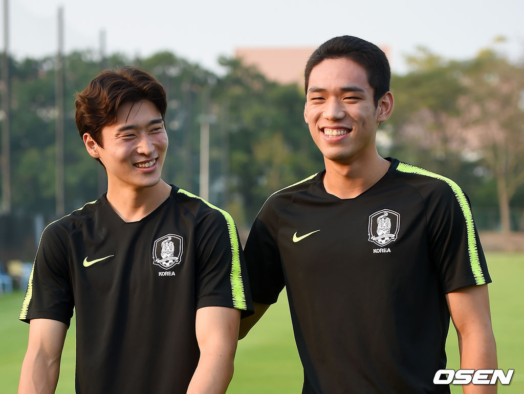 조규성(좌)과 오세훈 /youngrae@osen.co.kr 