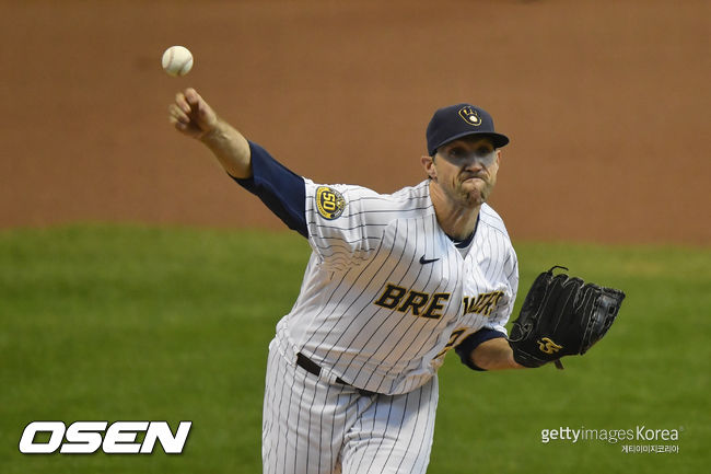[사진] 밀워키 브루어스 조쉬 린드블럼. ⓒGettyimages(무단전재 및 재배포 금지)