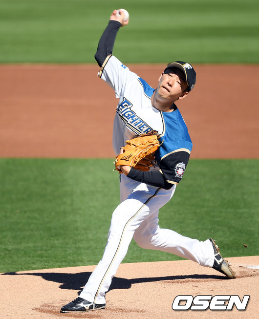 니혼햄 파이터스의 우완투수 사이토 유키./OSEN DB