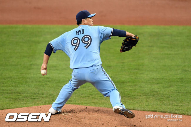 [사진] 류현진 ⓒGettyimages(무단전재 및 재배포 금지)