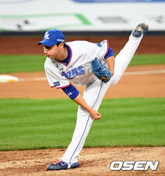 9회초 삼성 김윤수가 역투하고 있다./sunday@osen.co.kr