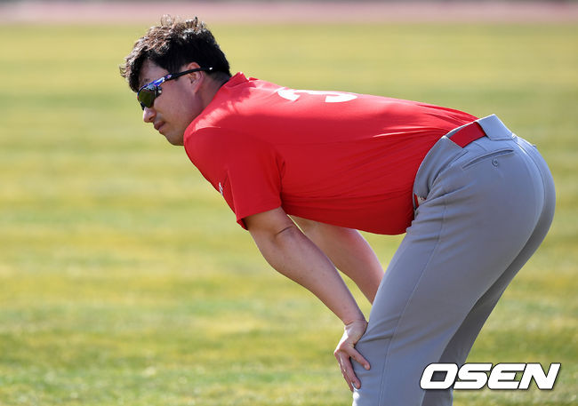 베테랑 이적생 투수 김상수.