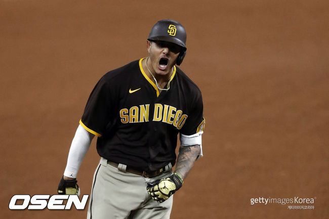 [사진] 샌디에이고 파드리스 매니 마차도. ⓒGettyimages(무단전재 및 재배포 금지)