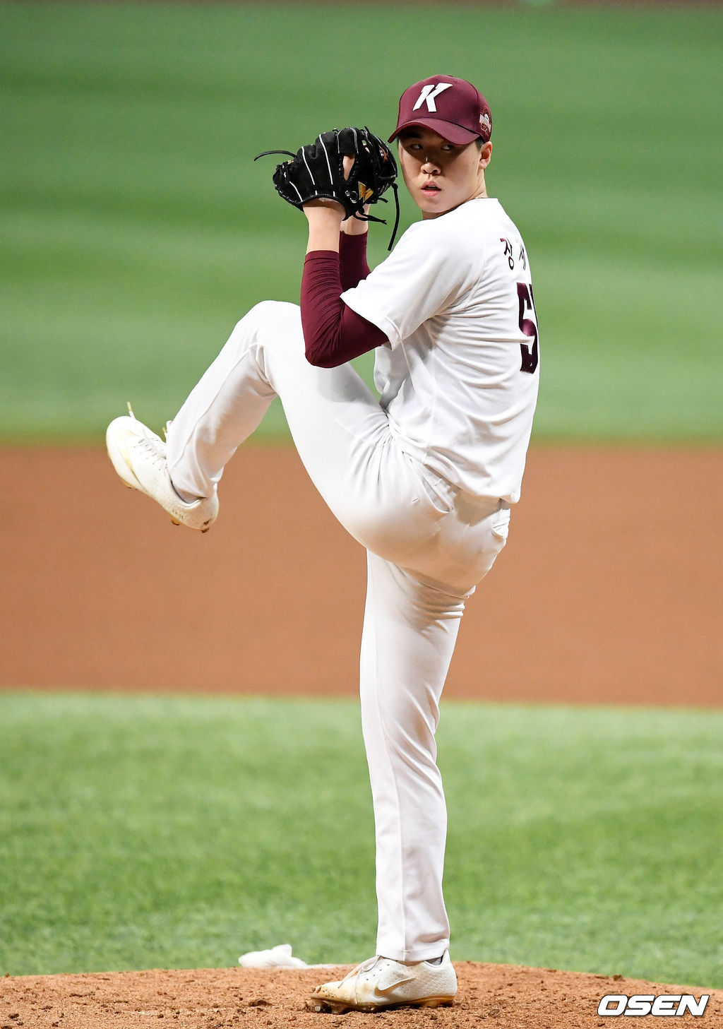 장재영이 라이브 피칭을 하고 있다. /jpenws@osen.co.kr