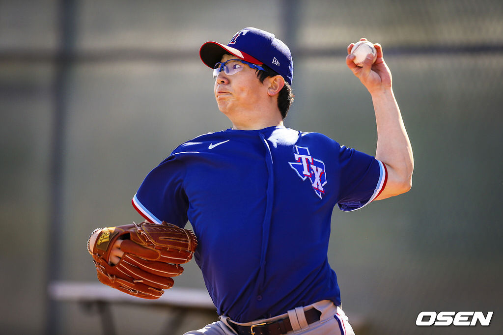 [OSEN=LA, 이사부 통신원] 텍사스 레인저스 양현종. / 사진제공=Kelly Gavin, Texas Rangers