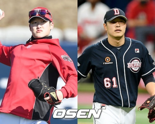 배제성(좌)과 최원준