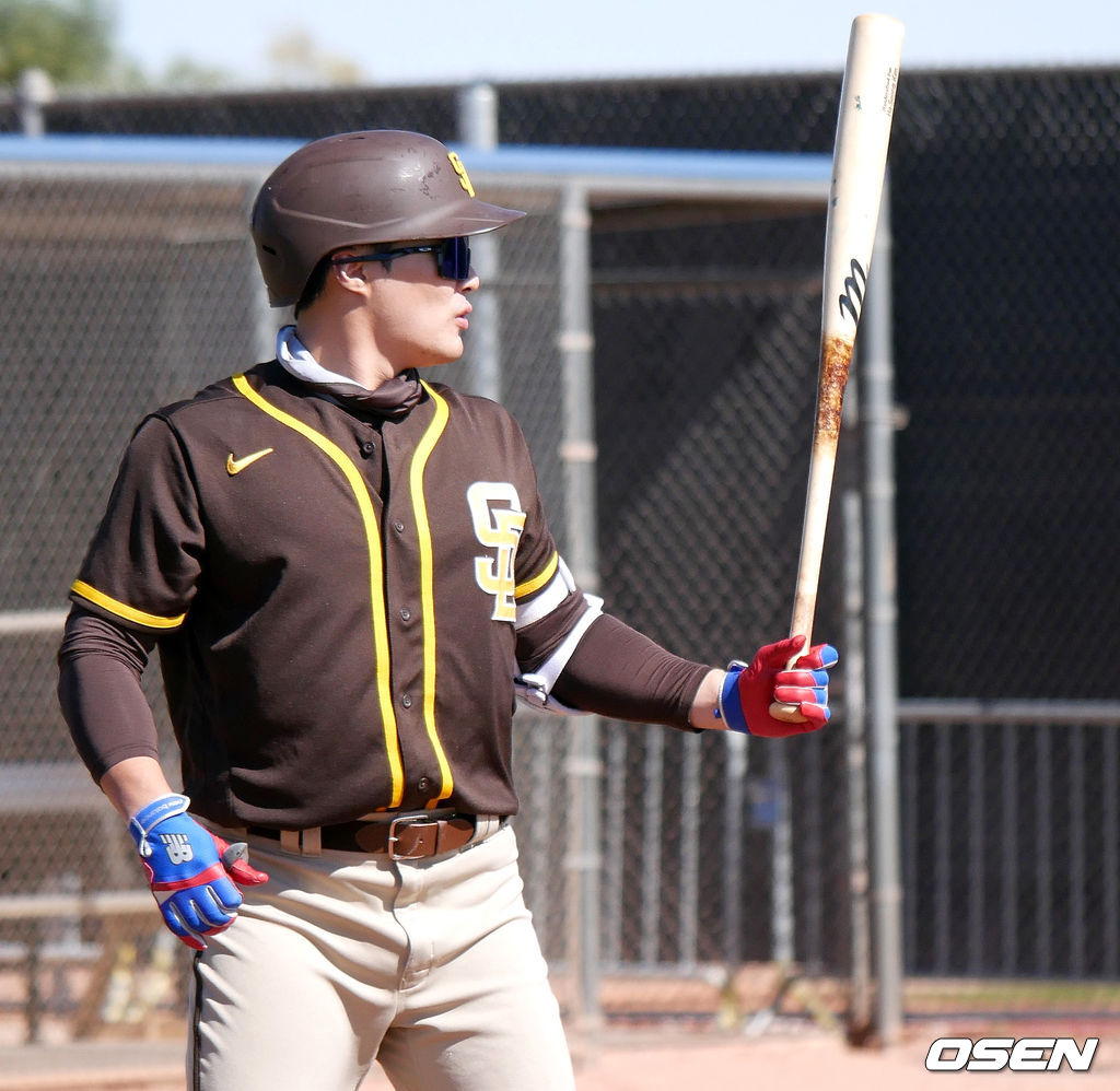 [OSEN=피오리아(미 애리조나주), 이사부 통신원] 샌디에이고 김하성. / lsboo@osen.co.kr