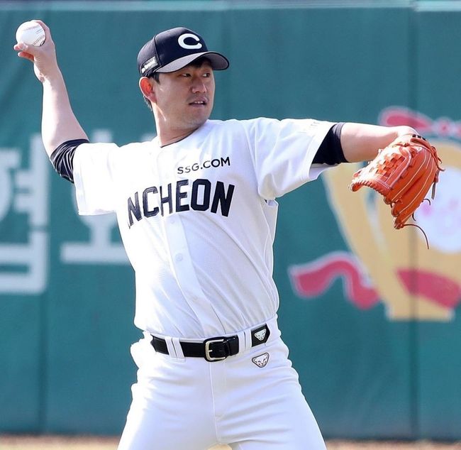 [사진] SSG 랜더스 투수 김상수. / SSG 랜더스 제공