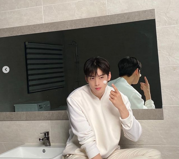 차은우 SNS