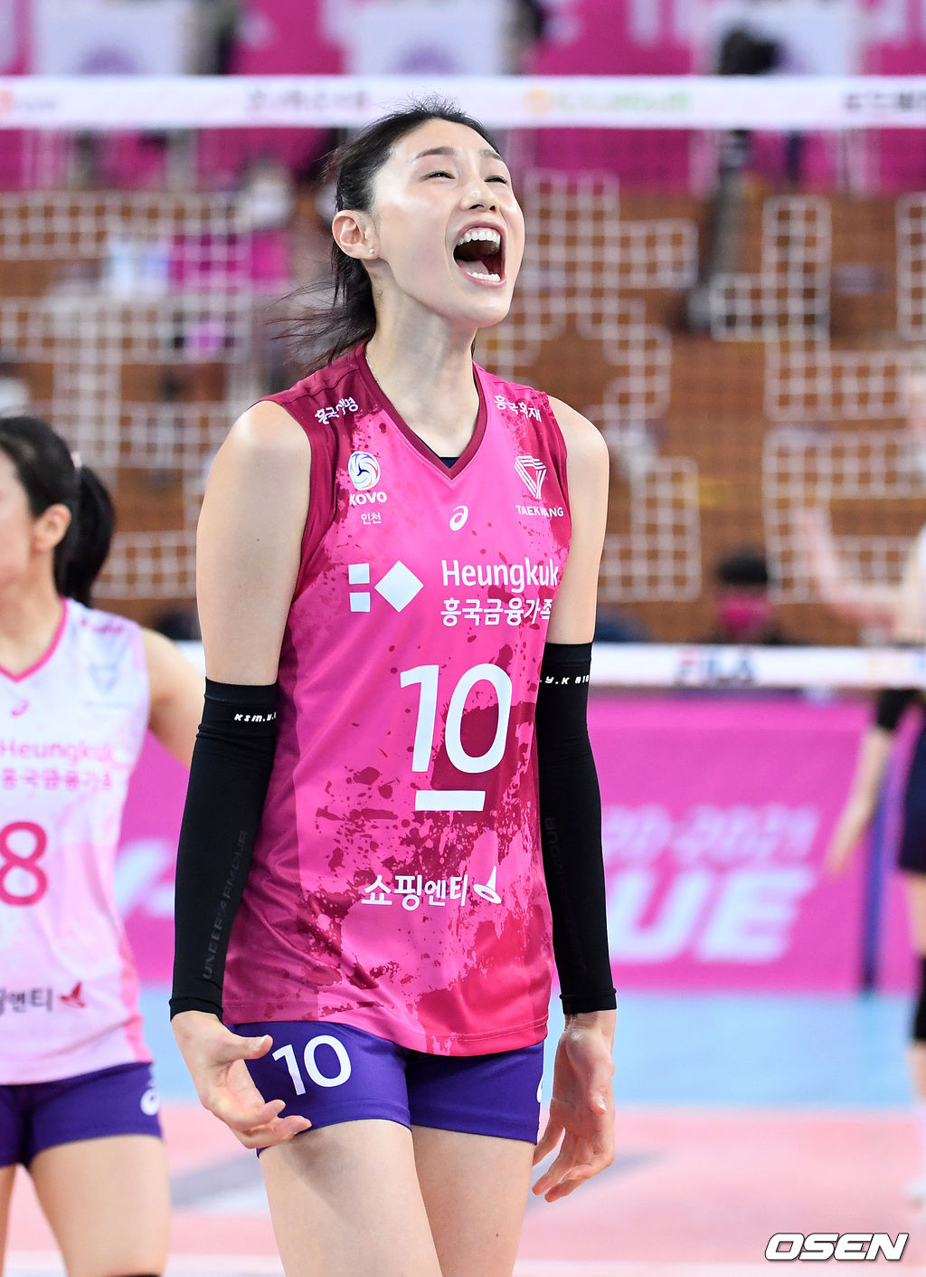 4세트 흥국생명 김연경이 공격 실패에 아쉬워하고 있다. /sunday@osen.co.kr