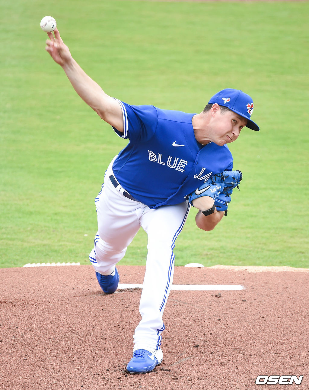 토론토 선발투수 네이트 피어슨이 역투하고 있다. / soul1014@osen.co.kr