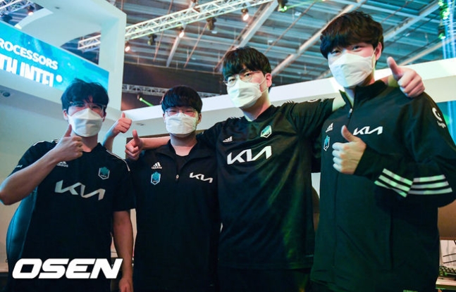 [사진] 담원 선수단. /인천=박준형 기자 soul1014@osen.co.kr