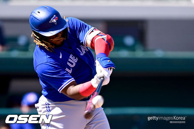 [사진] 토론토 블라디미르 게레로 주니어. ⓒGettyimages(무단전재 및 재배포 금지)