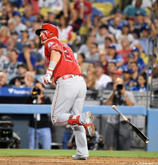 LA 에인절스의 마이크 트라웃.