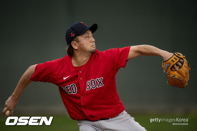[사진] 보스턴 레드삭스 사와무라 히로카즈. ⓒGettyimages(무단전재 및 재배포 금지)