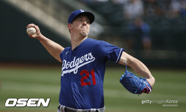 [사진] LA 다저스 워커 뷸러. ⓒGettyimages(무단전재 및 재배포 금지)