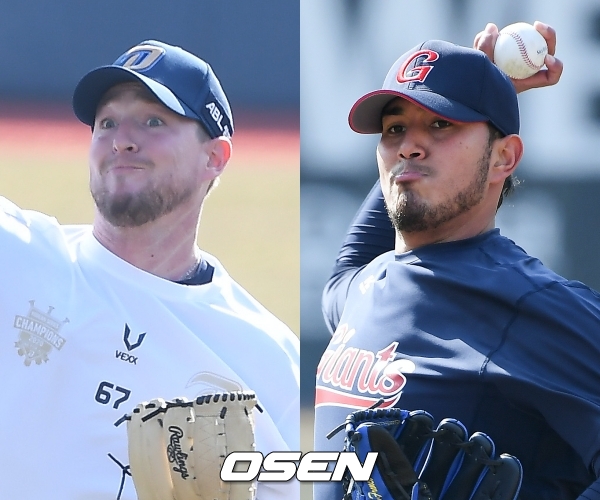 [사진] NC 파슨스-롯데 프랑코 /OSEN DB