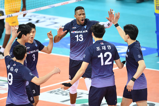 [사진] 대한항공 점보스 / KOVO 제공