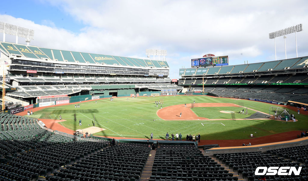 [사진] 오클랜드 콜리세움 전경.