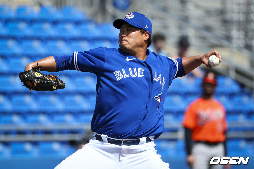 토론토 블루제이스 류현진. <토론토 블루제이스 제공>