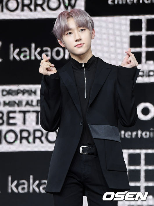 드리핀(DRIPPIN) 김민서가 포즈를 취하고 있다. /cej@osen.co.kr