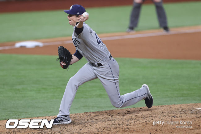 [사진] 탬파베이 투수 라이언 야브로. ⓒGettyimages(무단전재 및 재배포 금지)