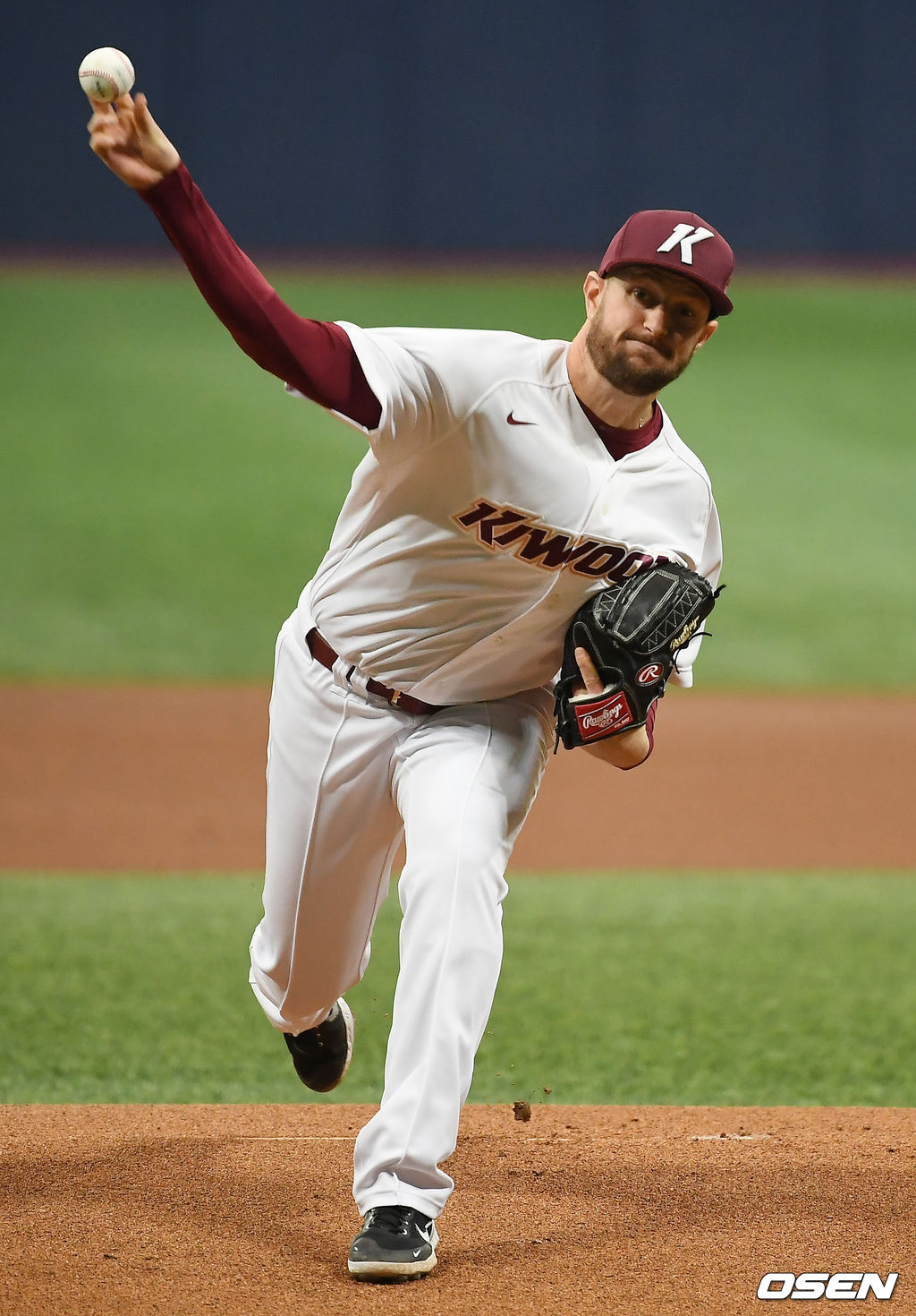 1회초 키움 스미스가 역투하고 있다. /youngrae@osen.co.kr 
