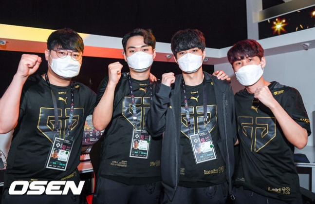 [사진] 젠지 선수단. /인천=박준형 기자 soul1014@osen.co.kr