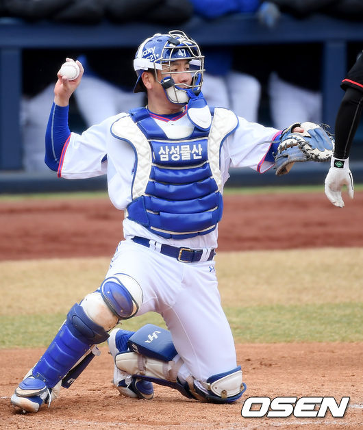 210306 삼성 강민호. /cej@osen.co.kr