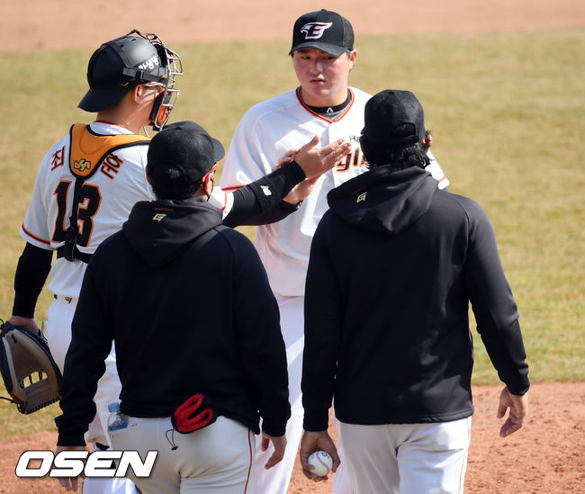 한화 수베로 감독-박주홍. /cej@osen.co.kr