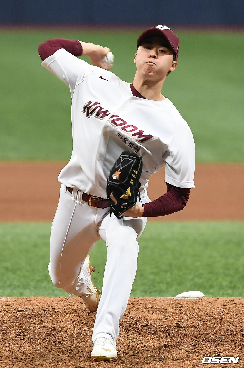 키움 장재영이 역투하고 있다. /youngrae@osen.co.kr 