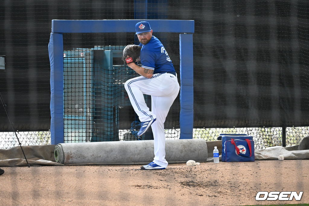 [사진] 토론토 블루제이스의 마무리 커비 예이츠 <토론토 블루제이스 구단 제공>