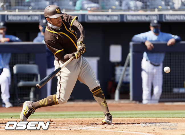 [사진] 샌디에이고 파드리스의 토미 팸. ⓒGettyimages(무단전재 및 재배포 금지)