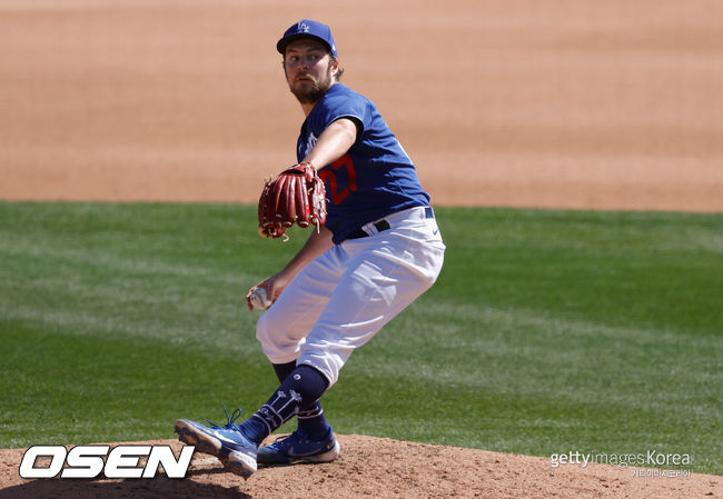 [사진] LA 다저스 트레버 바우어. ⓒGettyimages(무단전재 및 재배포 금지)