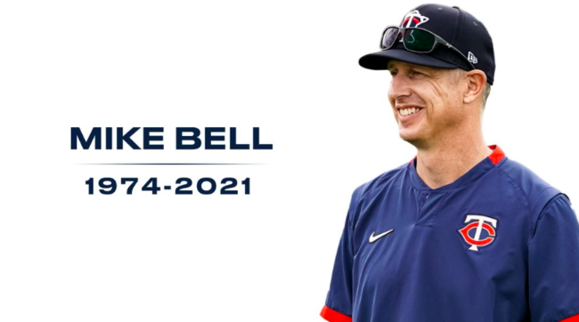 [사진] 마이크 벨 코치 /미네소타 트윈스 SNS