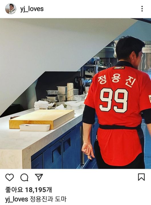 [사진] 정용진 신세계 그룹 부회장 인스타그램.