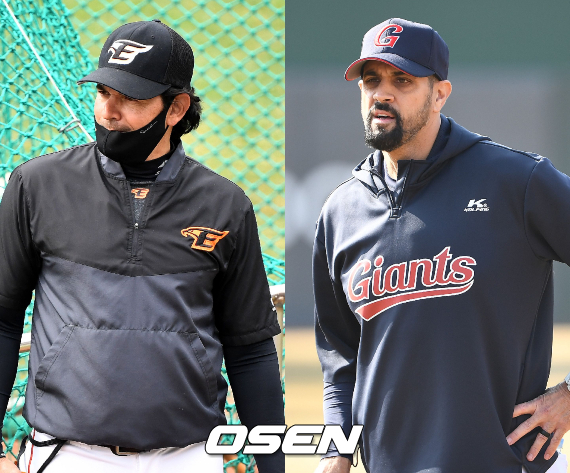 수베로 감독, 롱 코치 /dreamer@osen.co.kr