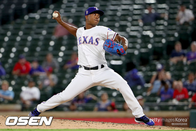 [사진] 텍사스의 호세 르클럭. ⓒGettyimages(무단전재 및 재배포 금지)