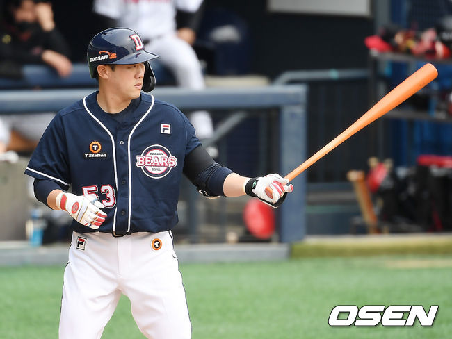 210326 두산 양석환 /youngrae@osen.co.kr