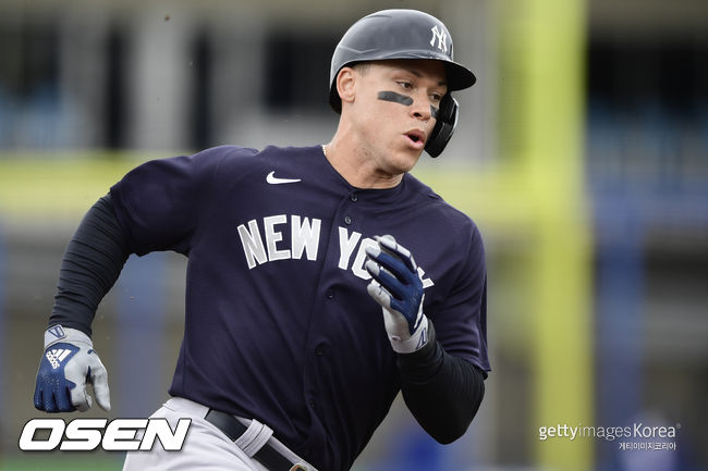 [사진] 뉴욕 양키스 애런 저지. ⓒGettyimages(무단전재 및 재배포 금지)