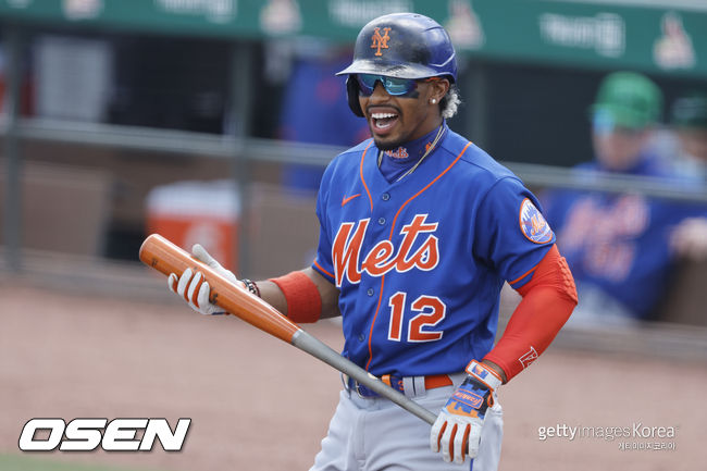 [사진] 뉴욕 메츠 프란시스코 린도어. ⓒGettyimages(무단전재 및 재배포 금지)