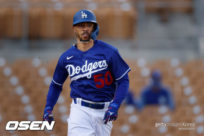 [사진] LA 다저스의 무키 베츠. ⓒGettyimages(무단전재 및 재배포 금지)